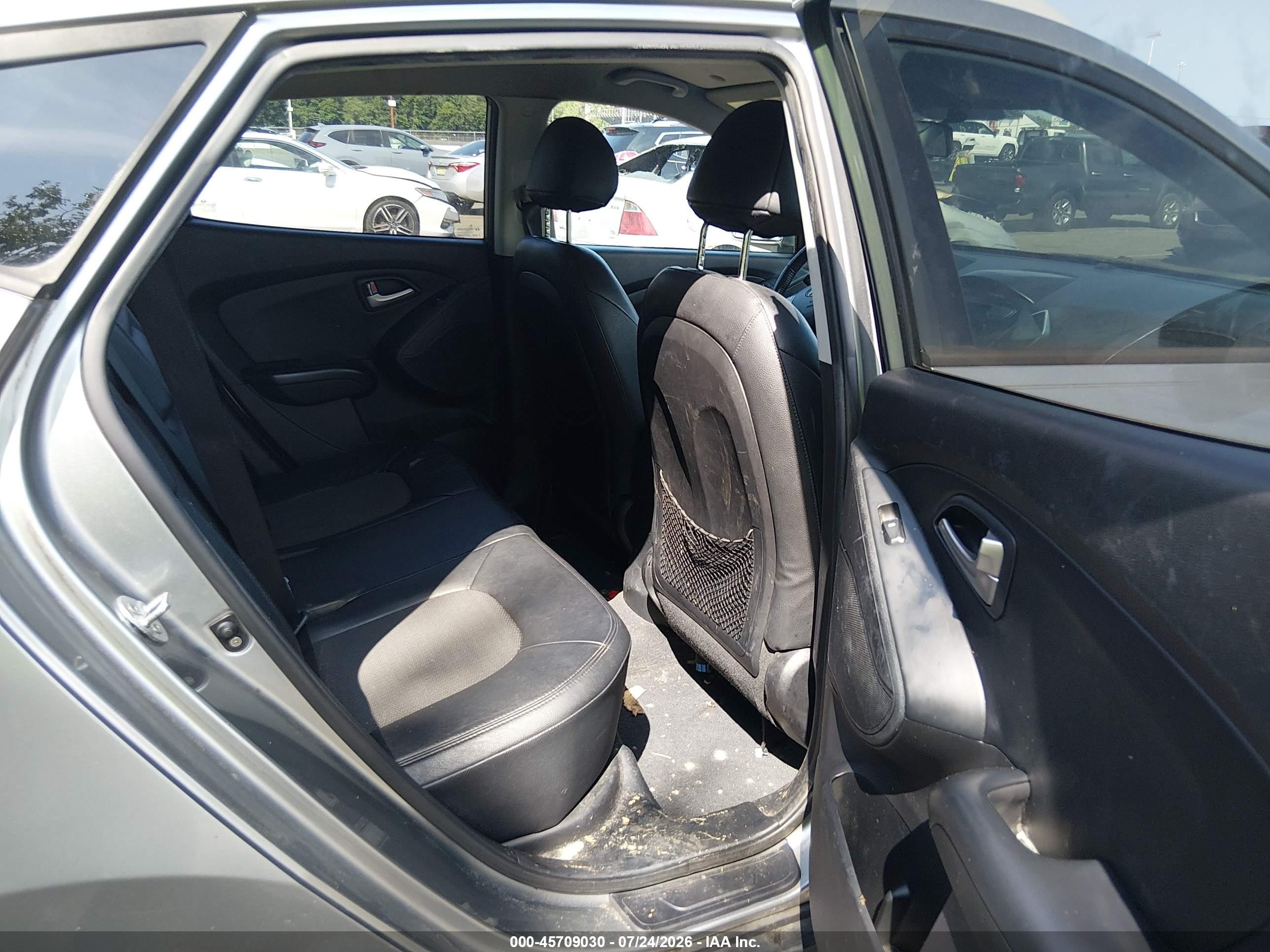 2013 Hyundai Tucson Gls Silver vin: KM8JU3AC4DU575618