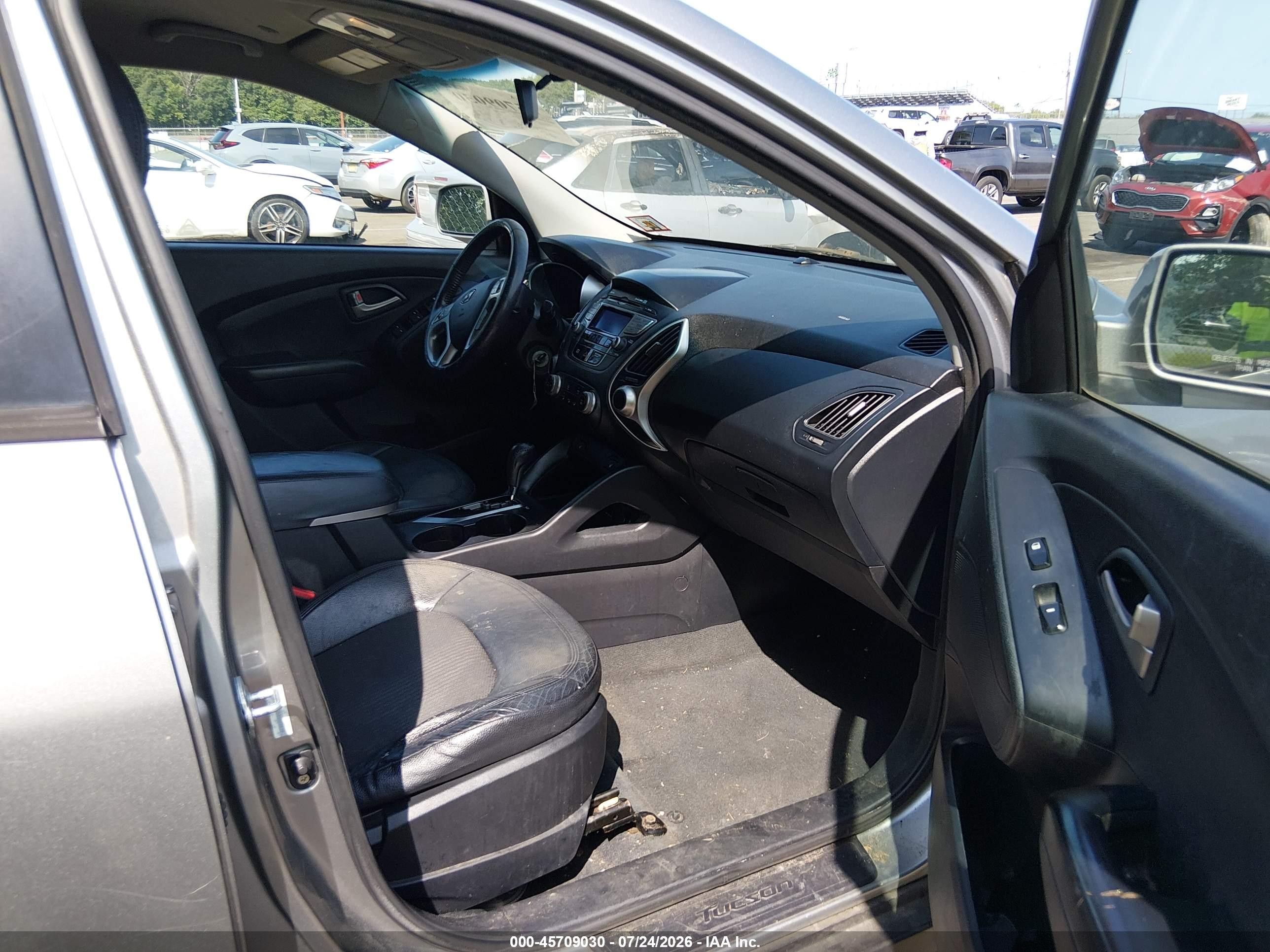 2013 Hyundai Tucson Gls Silver vin: KM8JU3AC4DU575618
