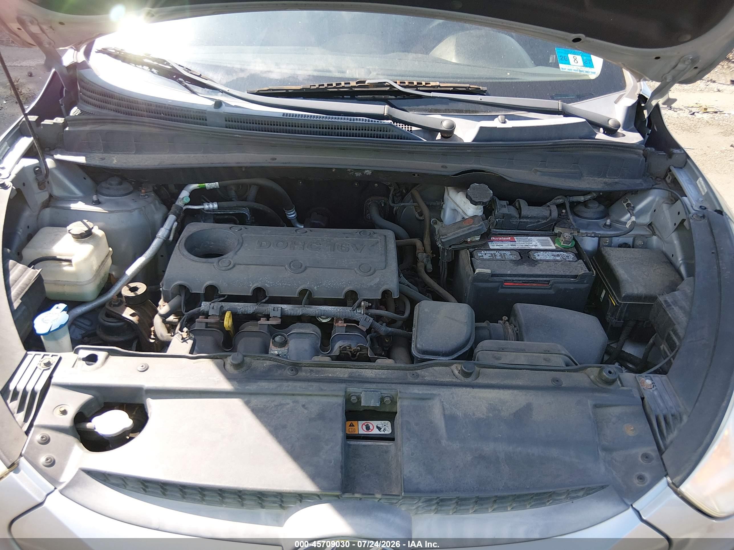 2013 Hyundai Tucson Gls Silver vin: KM8JU3AC4DU575618