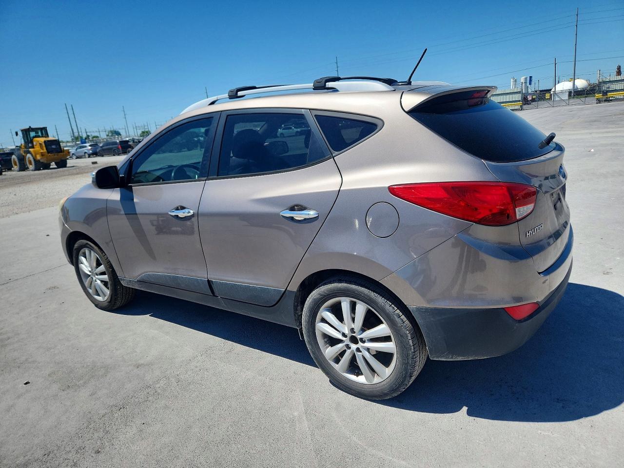 2013 Hyundai Tucson Limited Gray vin: KM8JU3AC4DU579961