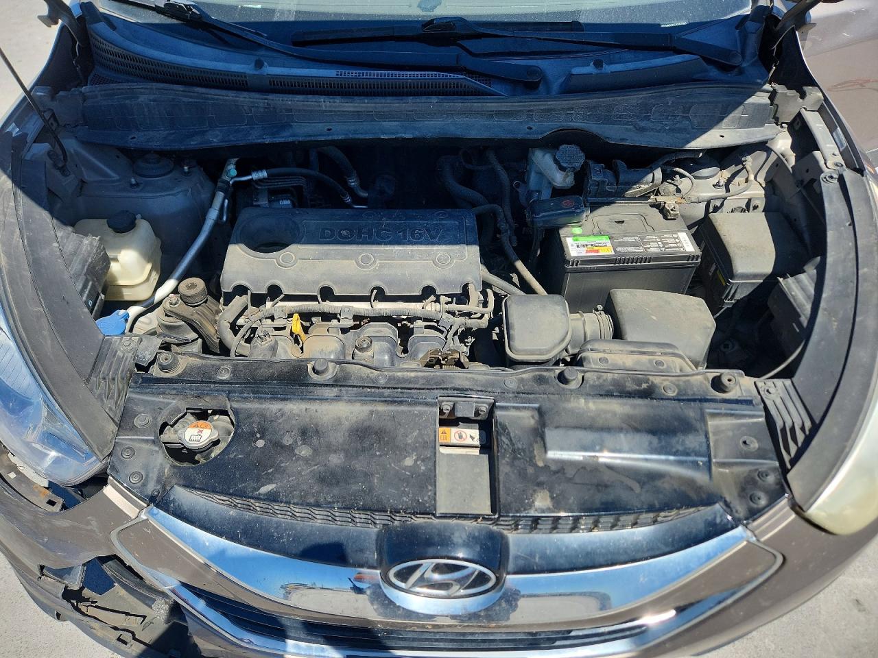 2013 Hyundai Tucson Limited Gray vin: KM8JU3AC4DU579961