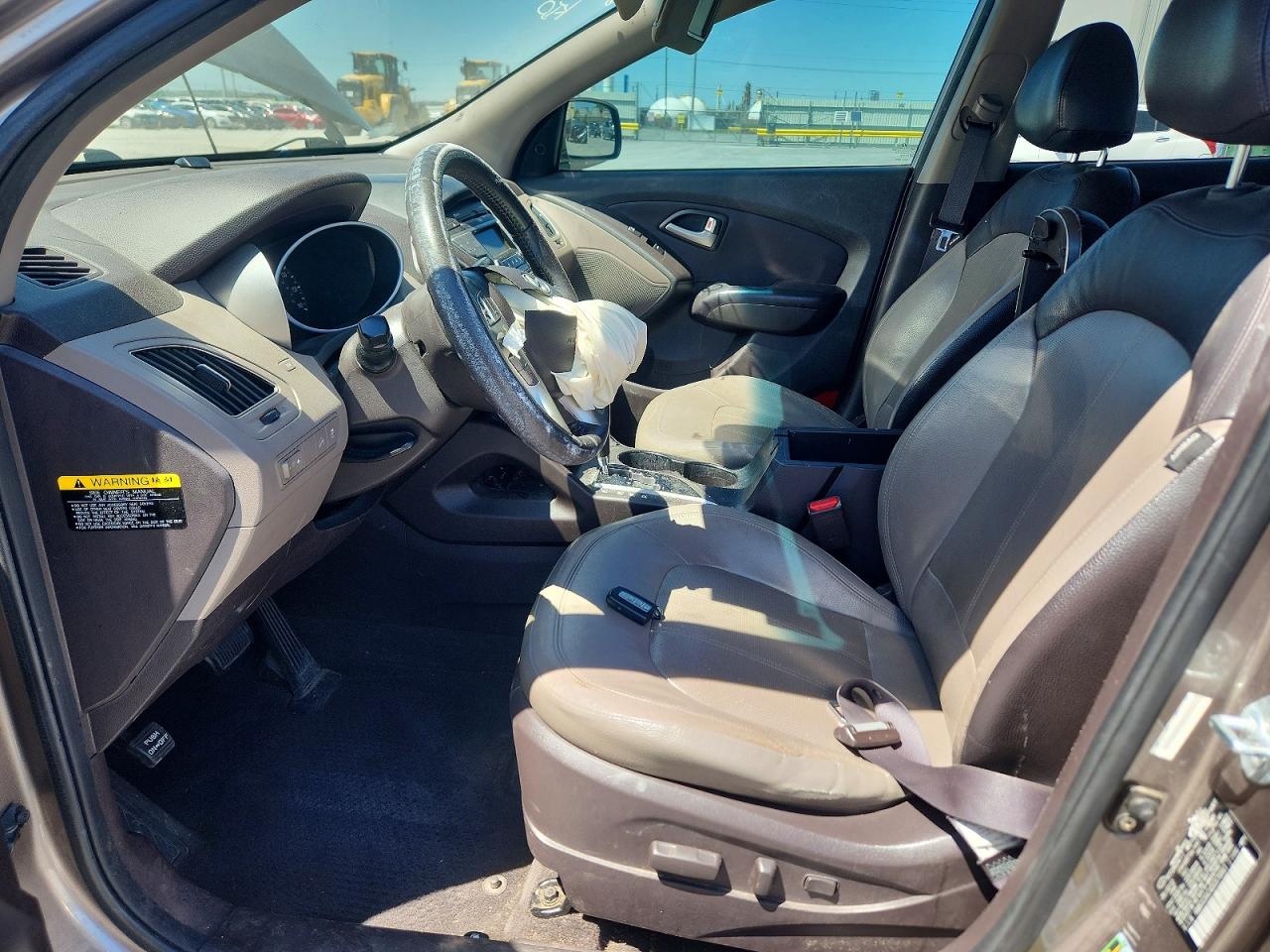 2013 Hyundai Tucson Limited Gray vin: KM8JU3AC4DU579961