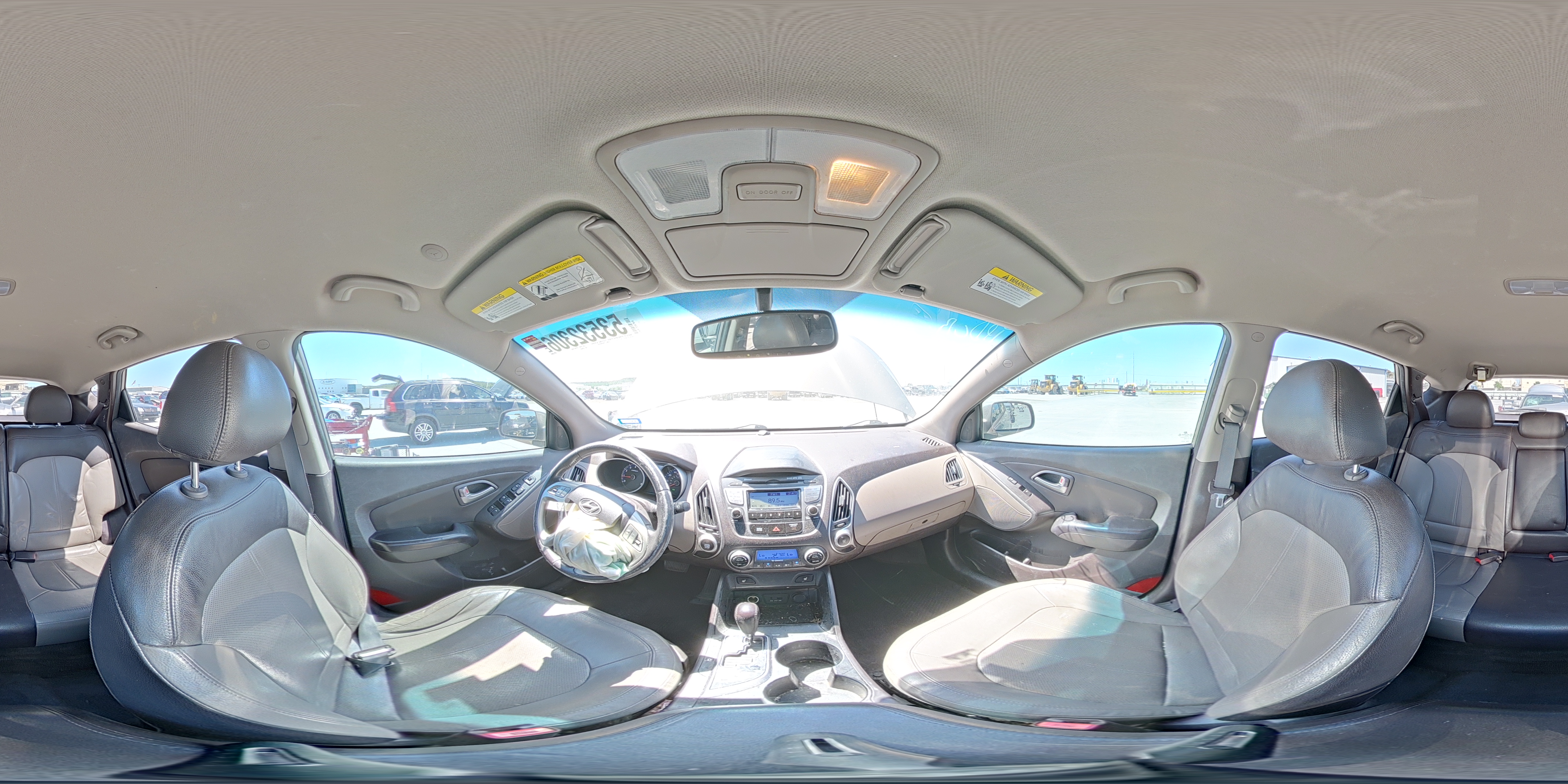 2013 Hyundai Tucson Limited Gray vin: KM8JU3AC4DU579961