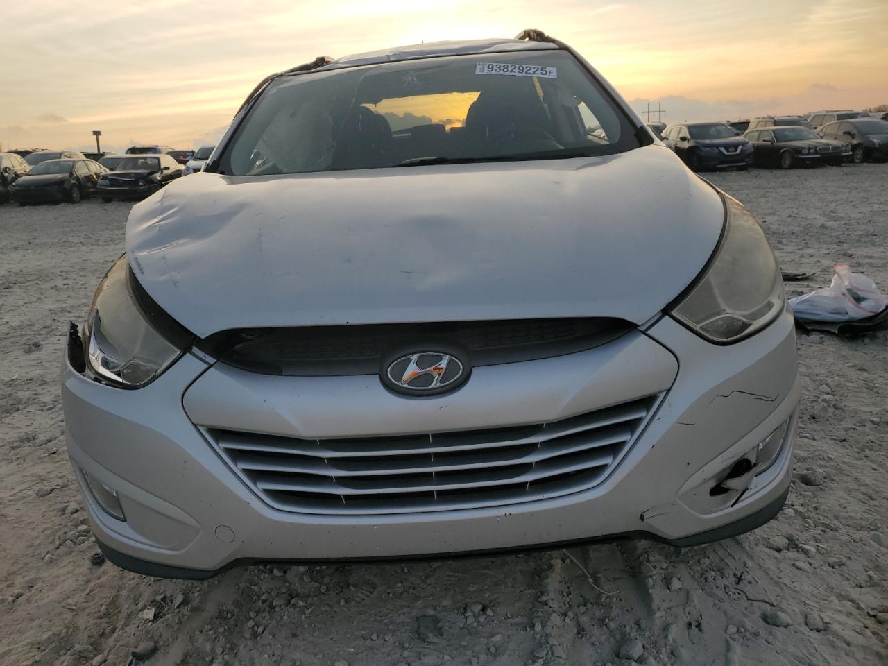 2013 Hyundai Tucson Gls Silver vin: KM8JU3AC4DU638393
