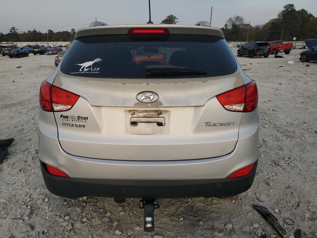 2013 Hyundai Tucson Gls Silver vin: KM8JU3AC4DU638393