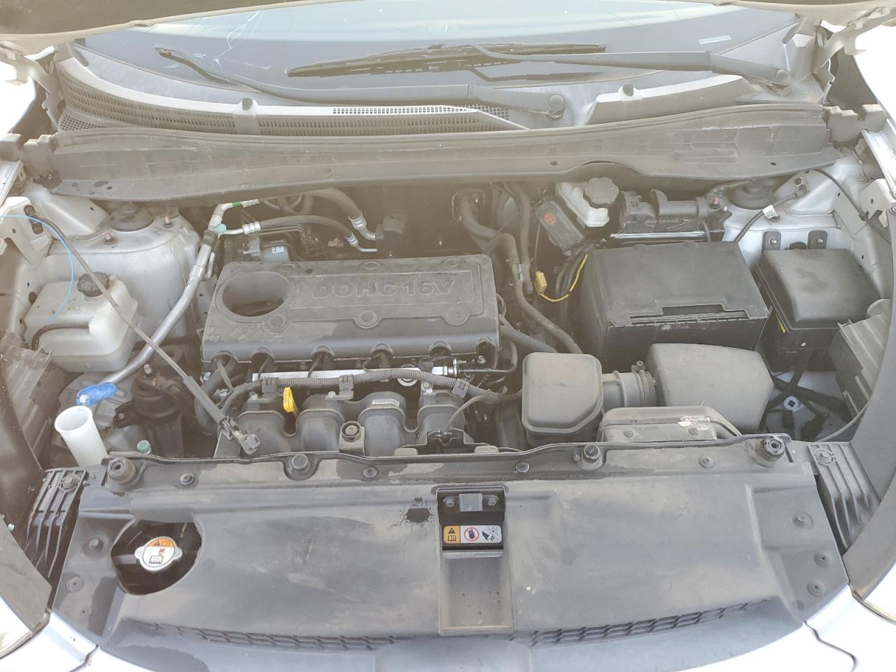 2013 Hyundai Tucson Gls Silver vin: KM8JU3AC4DU638393