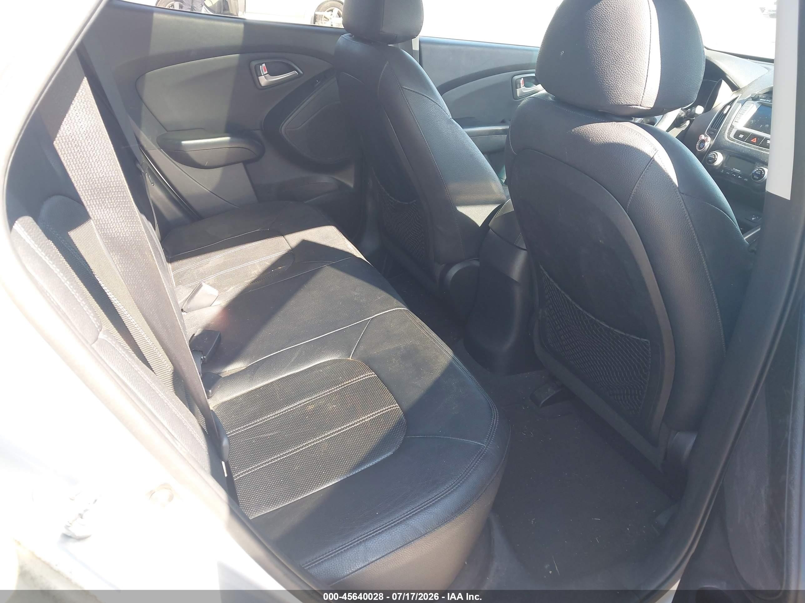 2013 Hyundai Tucson Limited Gray vin: KM8JU3AC4DU666159