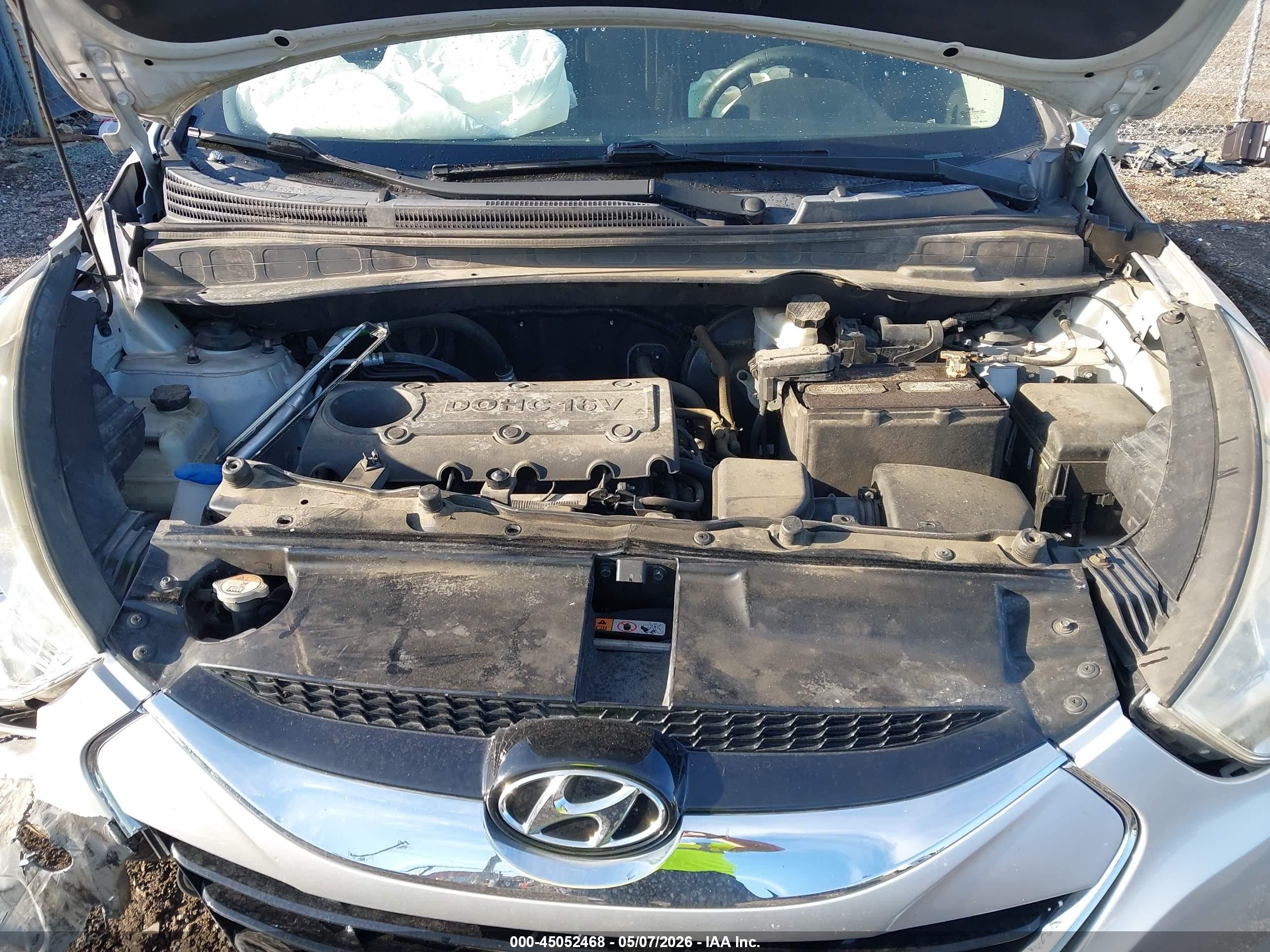 2013 Hyundai Tucson Limited Silver vin: KM8JU3AC4DU671250