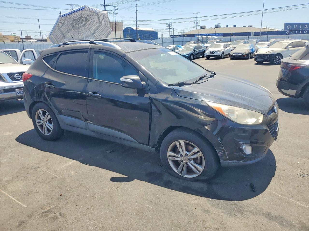 2013 Hyundai Tucson Gls Черный vin: KM8JU3AC4DU752751