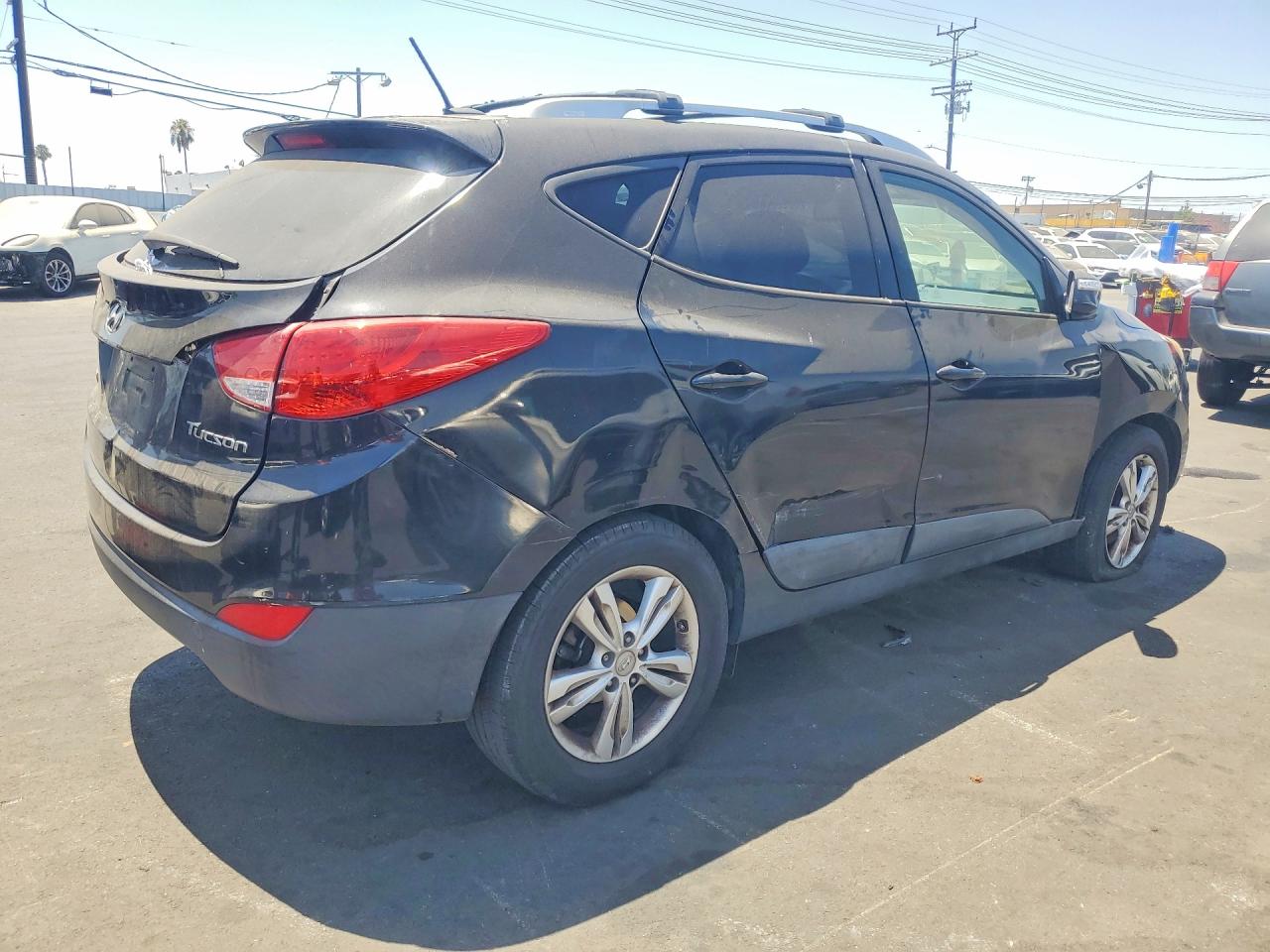 2013 Hyundai Tucson Gls Черный vin: KM8JU3AC4DU752751