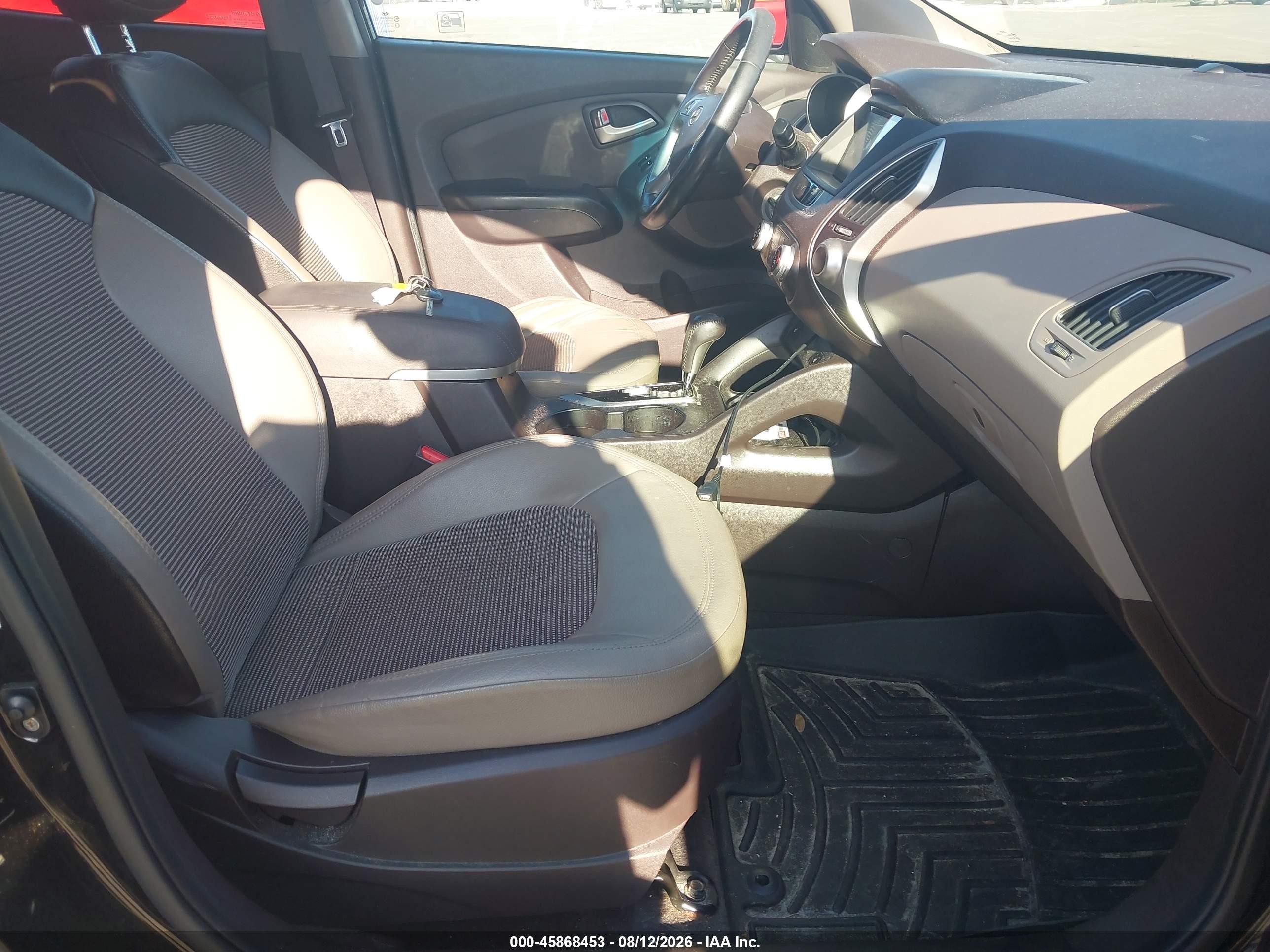 2013 Hyundai Tucson Gls Black vin: KM8JU3AC4DU757657