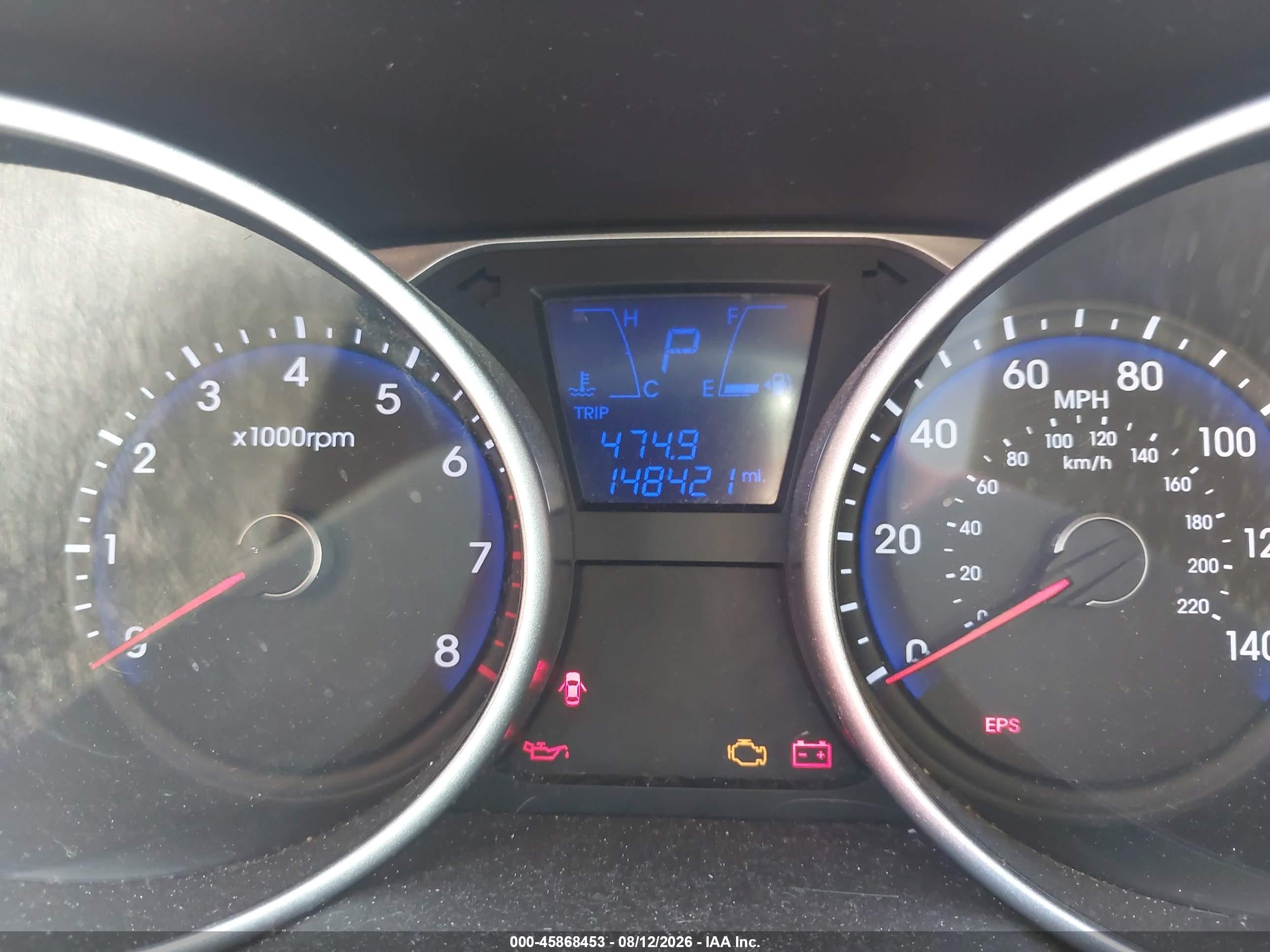 2013 Hyundai Tucson Gls Black vin: KM8JU3AC4DU757657