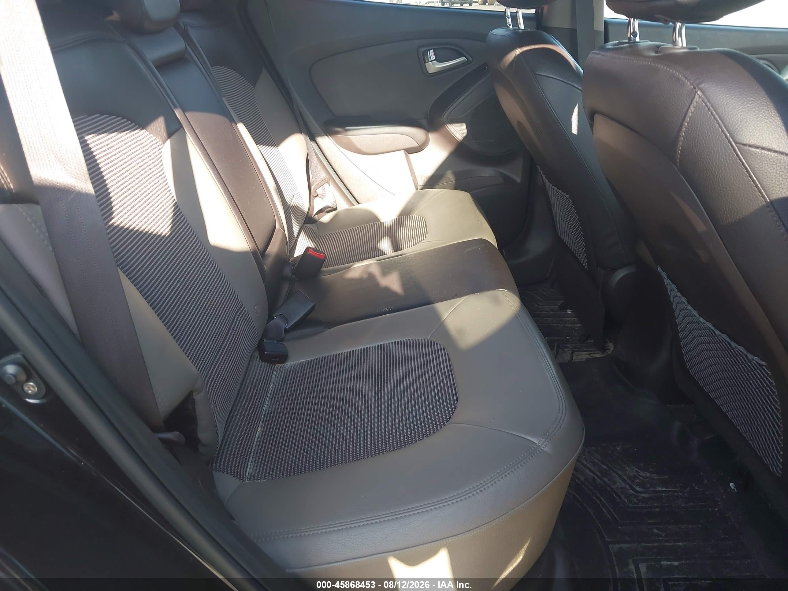 2013 Hyundai Tucson Gls Black vin: KM8JU3AC4DU757657
