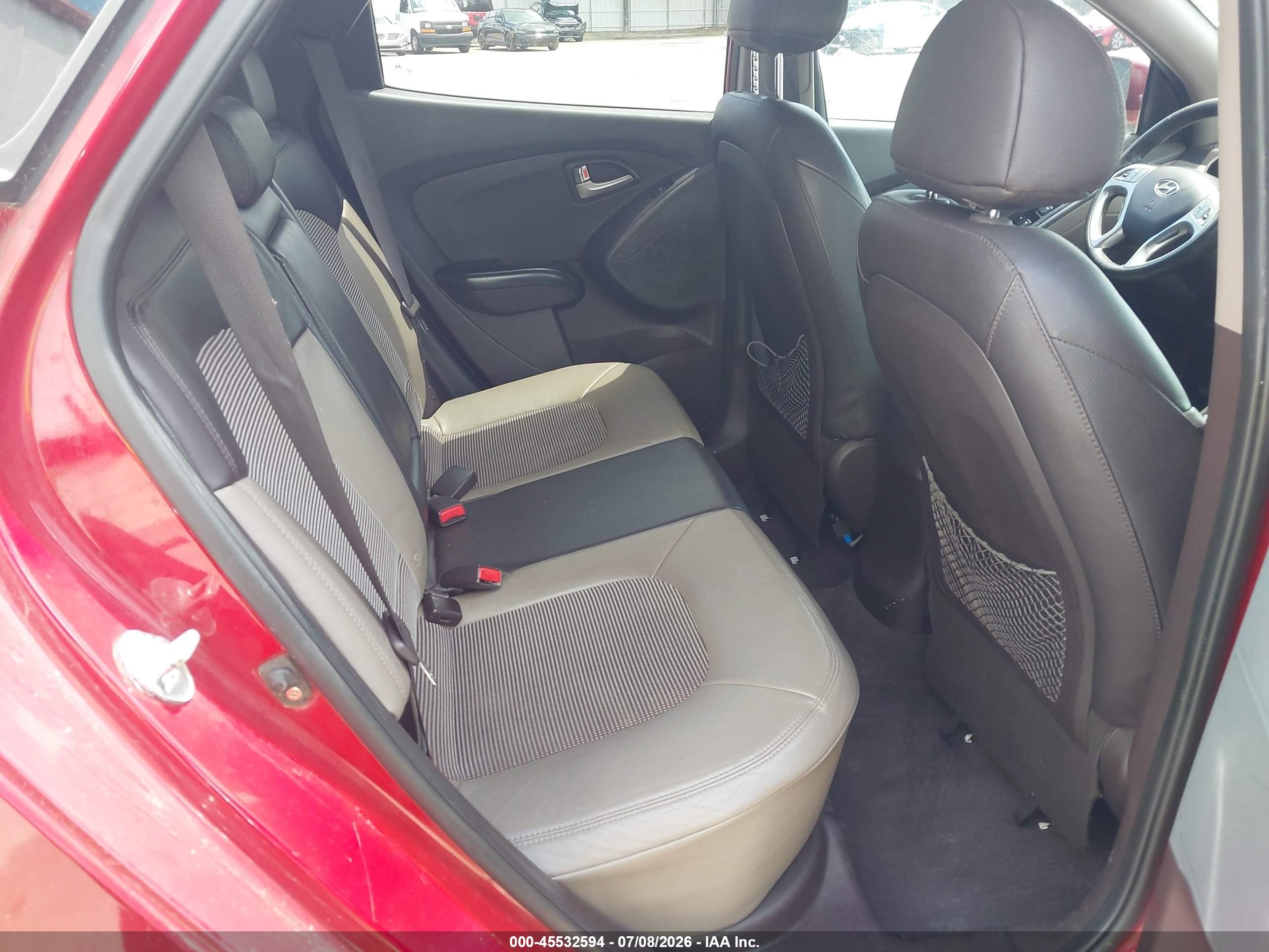 2013 Hyundai Tucson Gls Красный vin: KM8JU3AC4DU772367