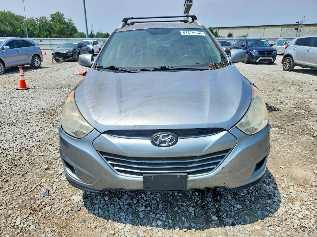 2010 Hyundai Tucson Gls Серый vin: KM8JU3AC5AU091968