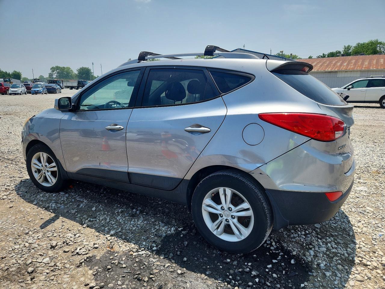 2010 Hyundai Tucson Gls Серый vin: KM8JU3AC5AU091968