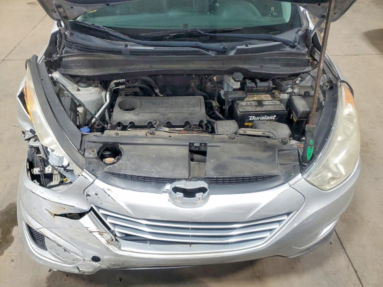2011 Hyundai Tucson Gls Silver vin: KM8JU3AC5BU160062