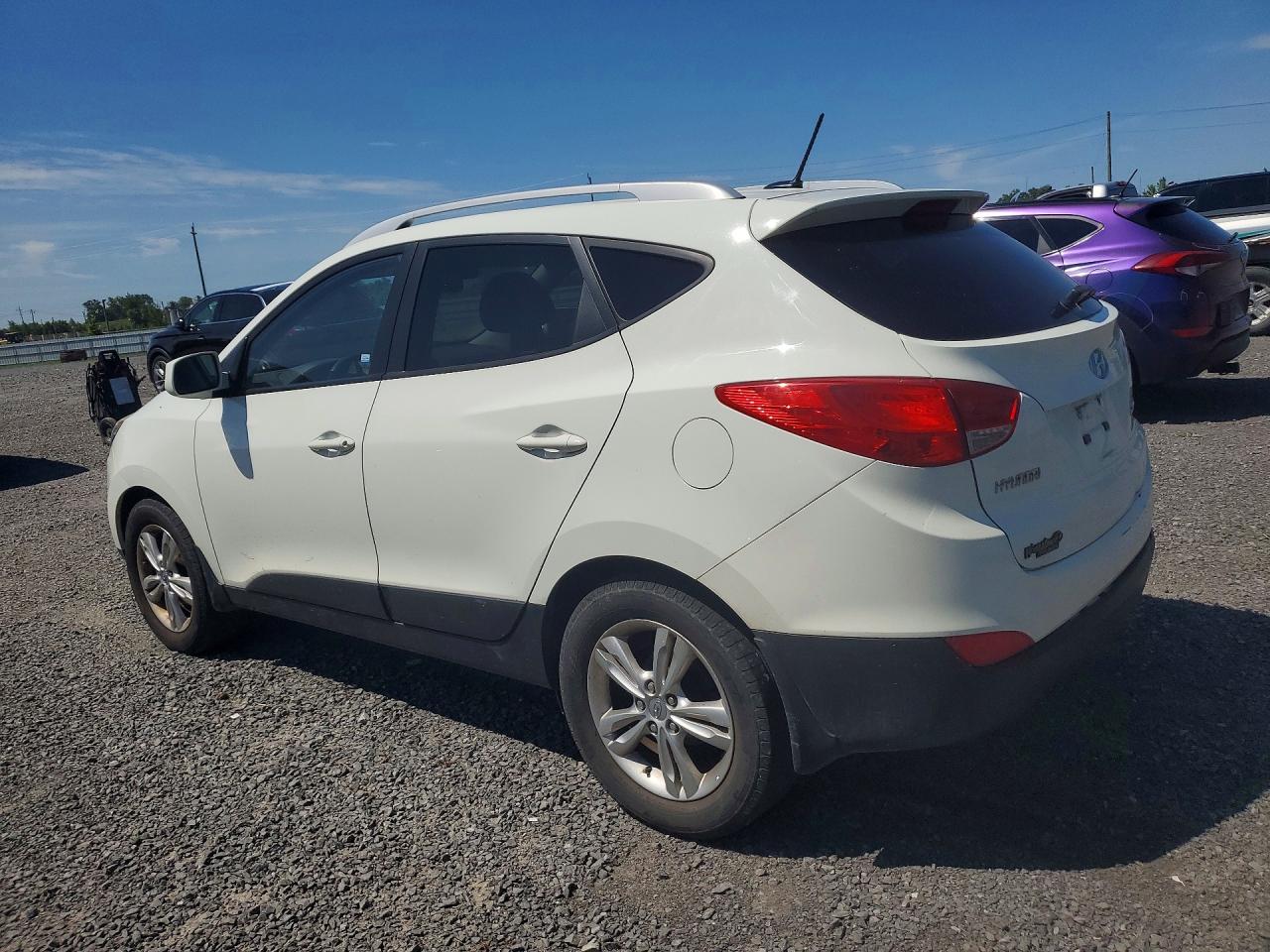 2011 Hyundai Tucson Gls White vin: KM8JU3AC5BU187827