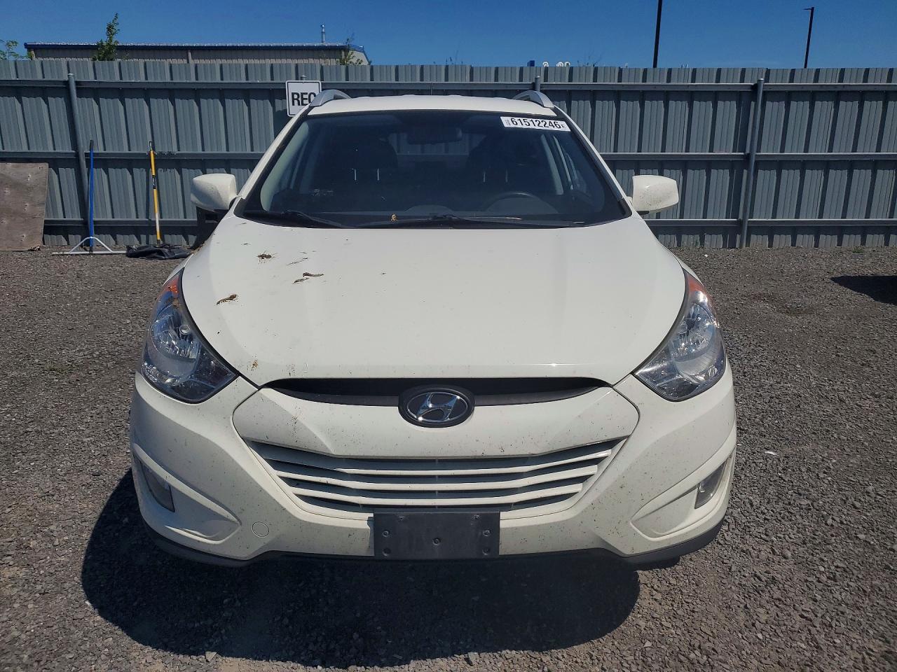 2011 Hyundai Tucson Gls White vin: KM8JU3AC5BU187827