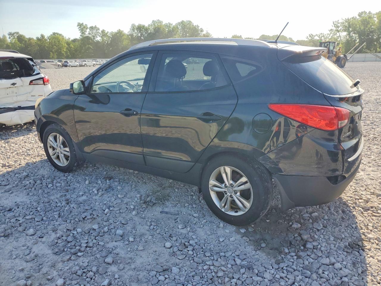 2011 Hyundai Tucson Gls Black vin: KM8JU3AC5BU190596