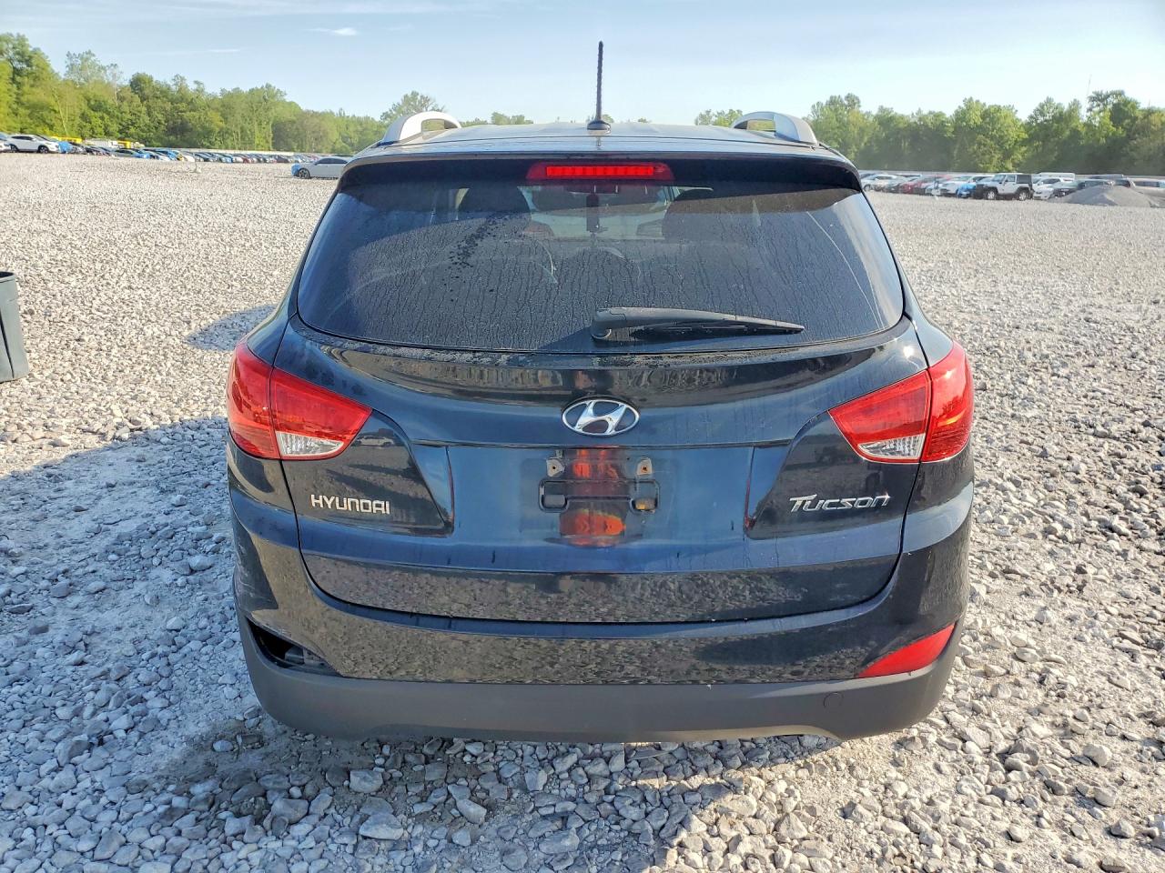 2011 Hyundai Tucson Gls Black vin: KM8JU3AC5BU190596