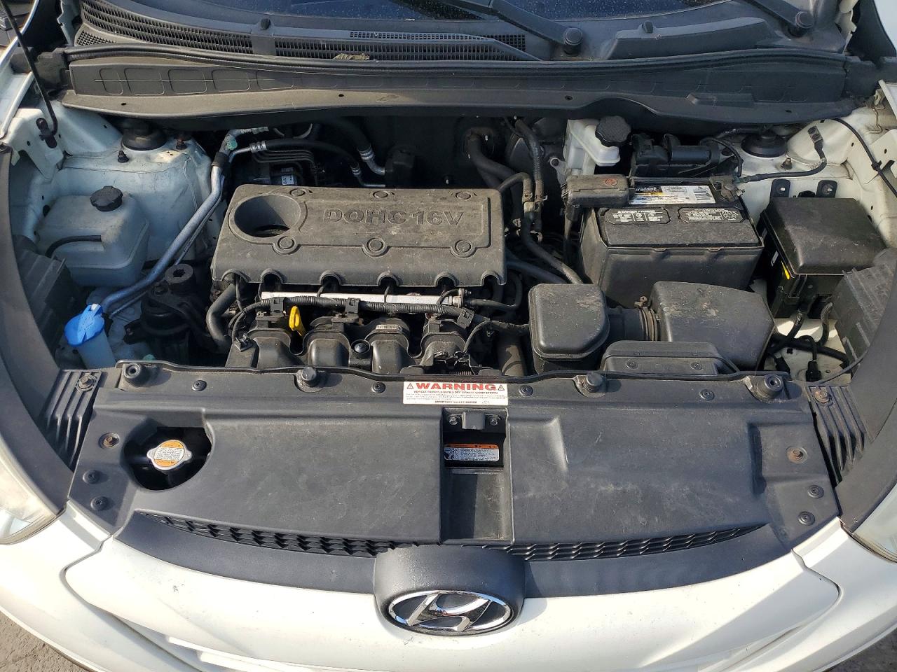 2011 Hyundai Tucson Gls White vin: KM8JU3AC5BU193398