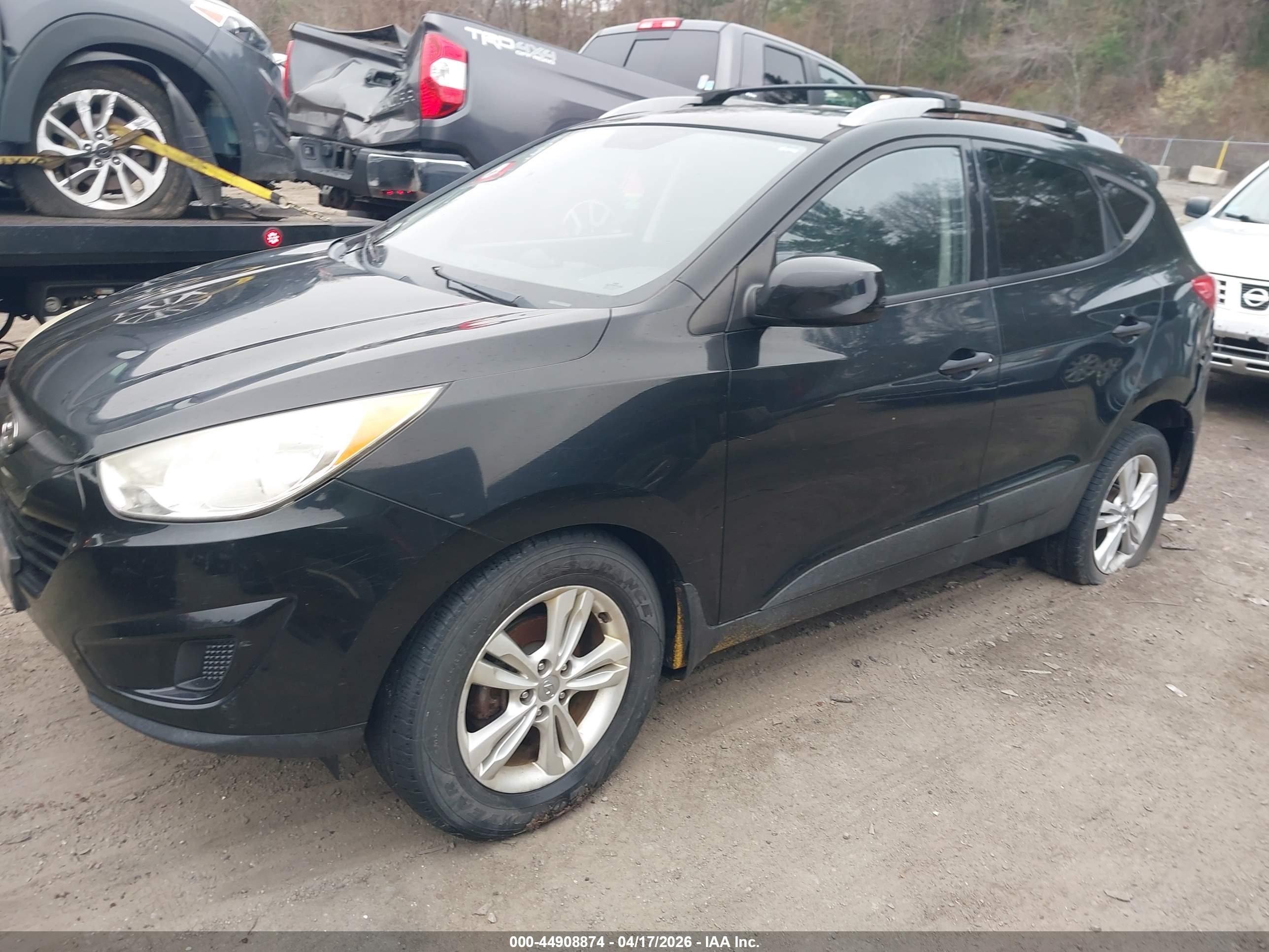 2011 Hyundai Tucson Gls Черный vin: KM8JU3AC5BU198102