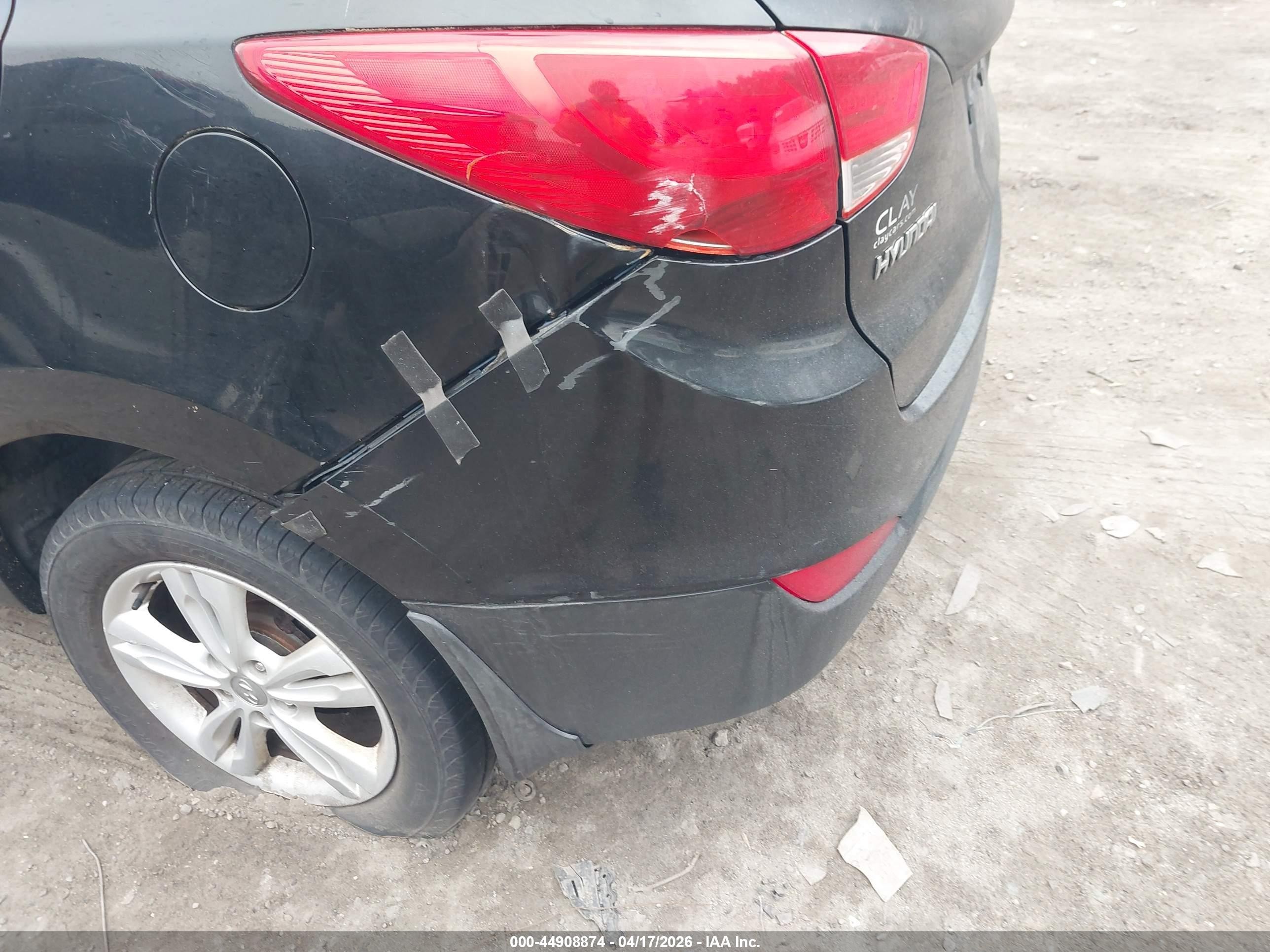 2011 Hyundai Tucson Gls Черный vin: KM8JU3AC5BU198102
