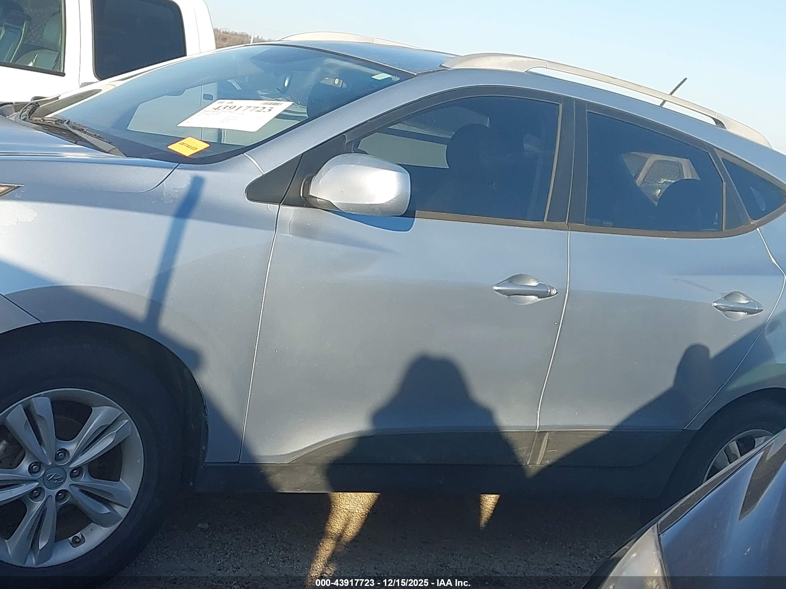 2011 Hyundai Tucson Gls Silver vin: KM8JU3AC5BU198861