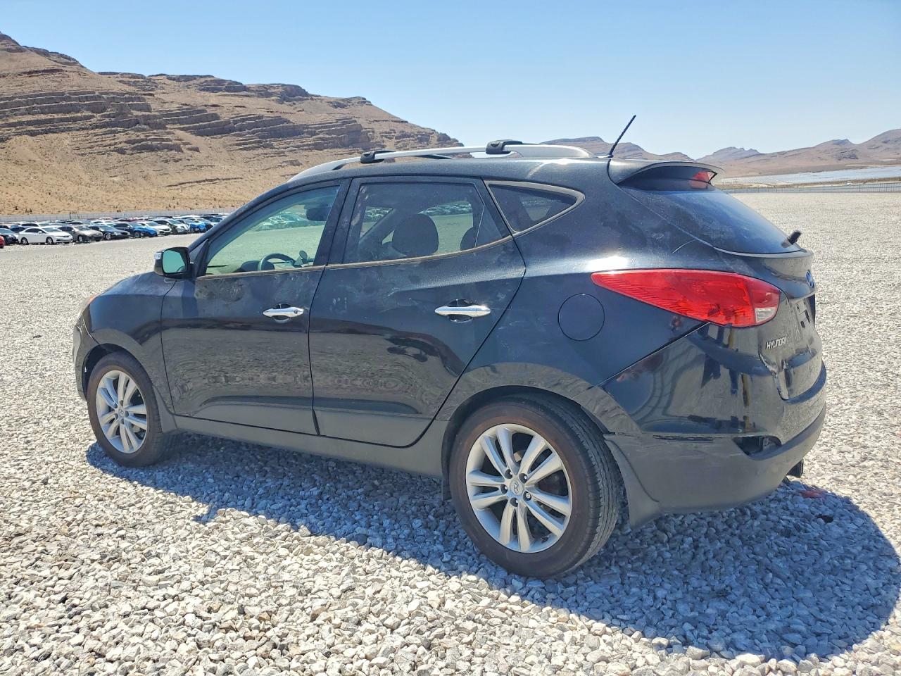 2011 Hyundai Tucson Limited Black vin: KM8JU3AC5BU292402