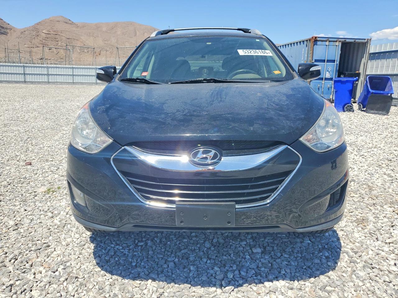 2011 Hyundai Tucson Limited Black vin: KM8JU3AC5BU292402