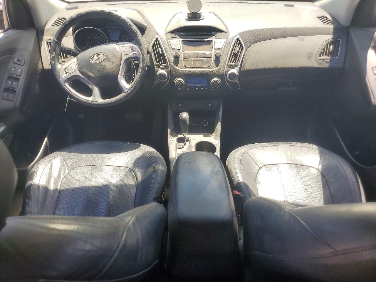 2011 Hyundai Tucson Limited Black vin: KM8JU3AC5BU292402
