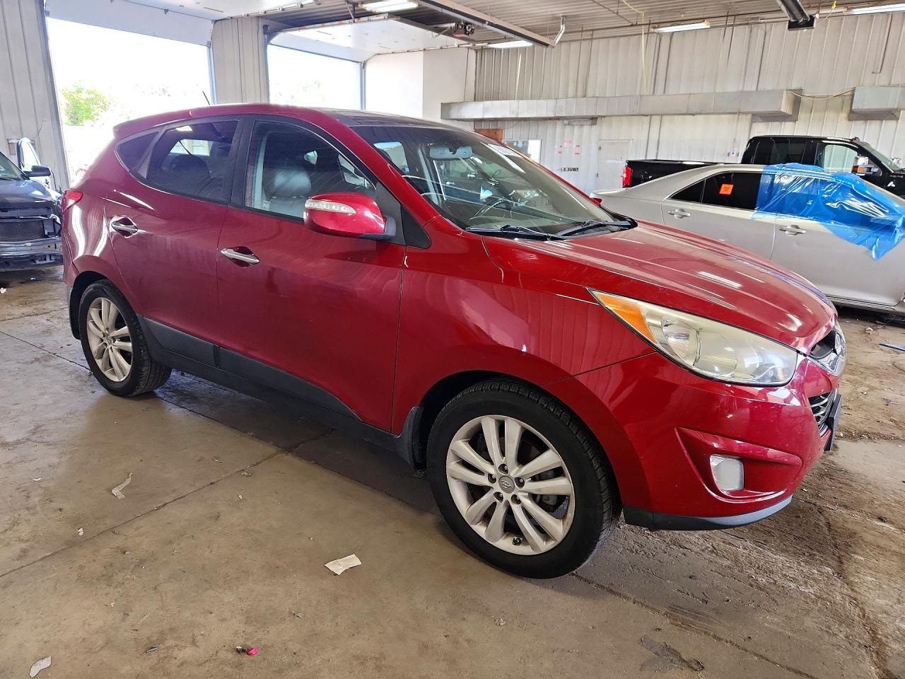 2012 Hyundai Tucson Limited Red vin: KM8JU3AC5CU343608