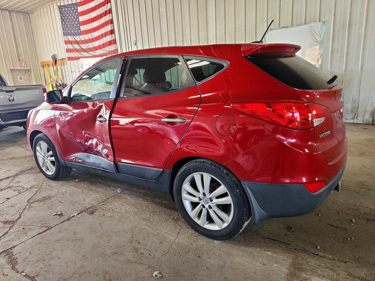 2012 Hyundai Tucson Limited Red vin: KM8JU3AC5CU343608