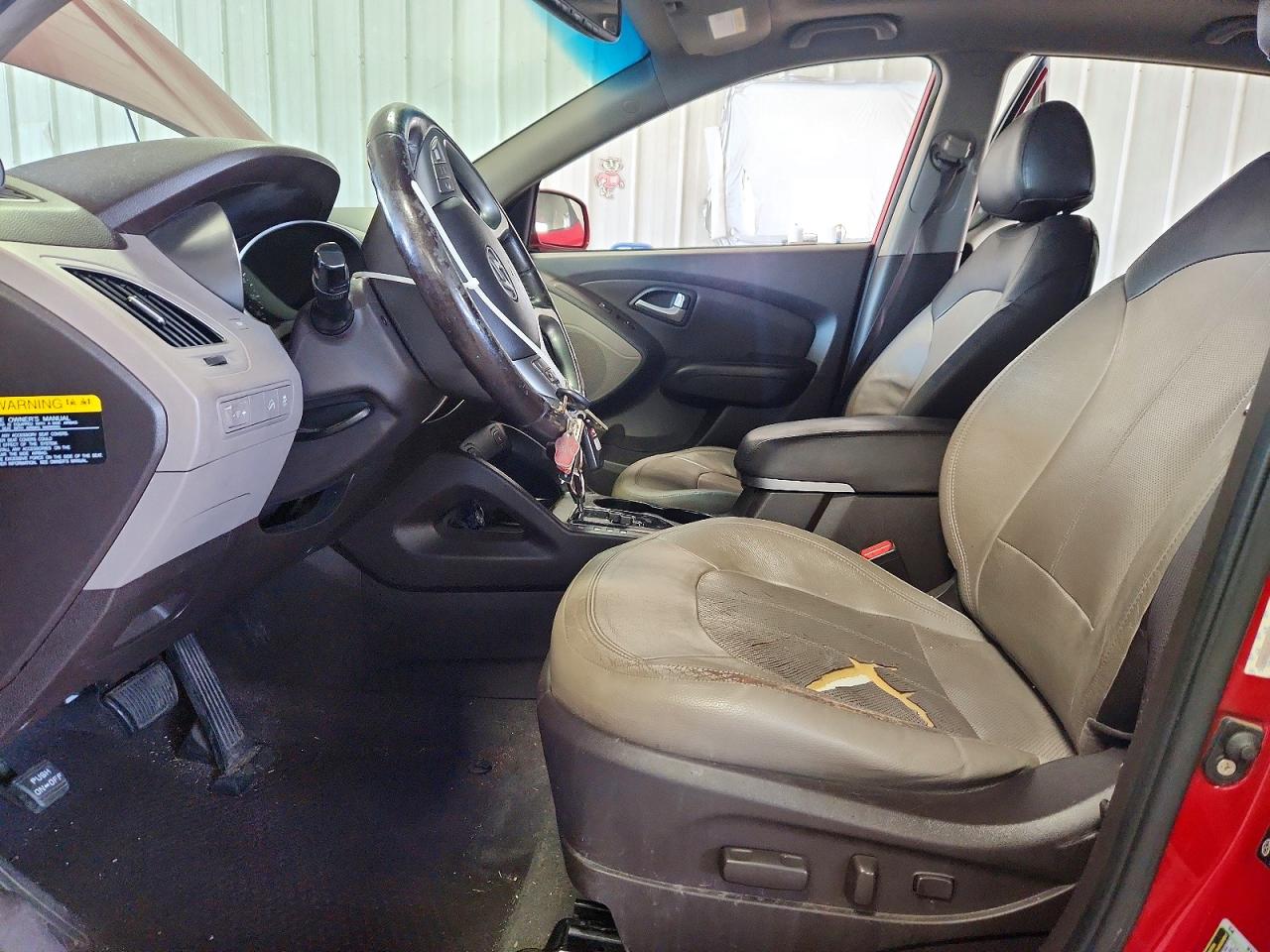 2012 Hyundai Tucson Limited Red vin: KM8JU3AC5CU343608