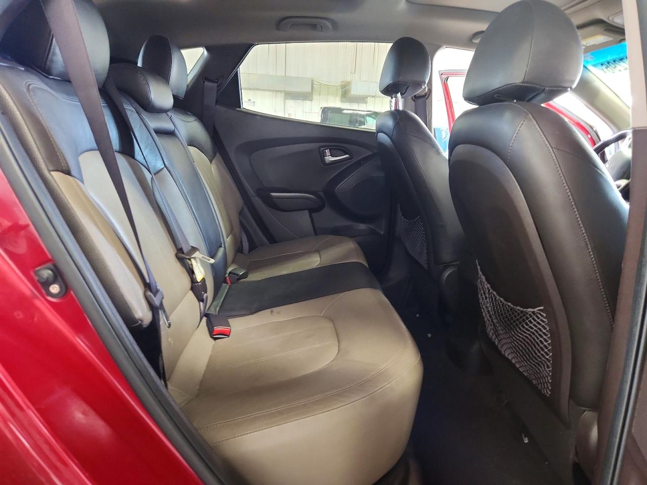 2012 Hyundai Tucson Limited Red vin: KM8JU3AC5CU343608