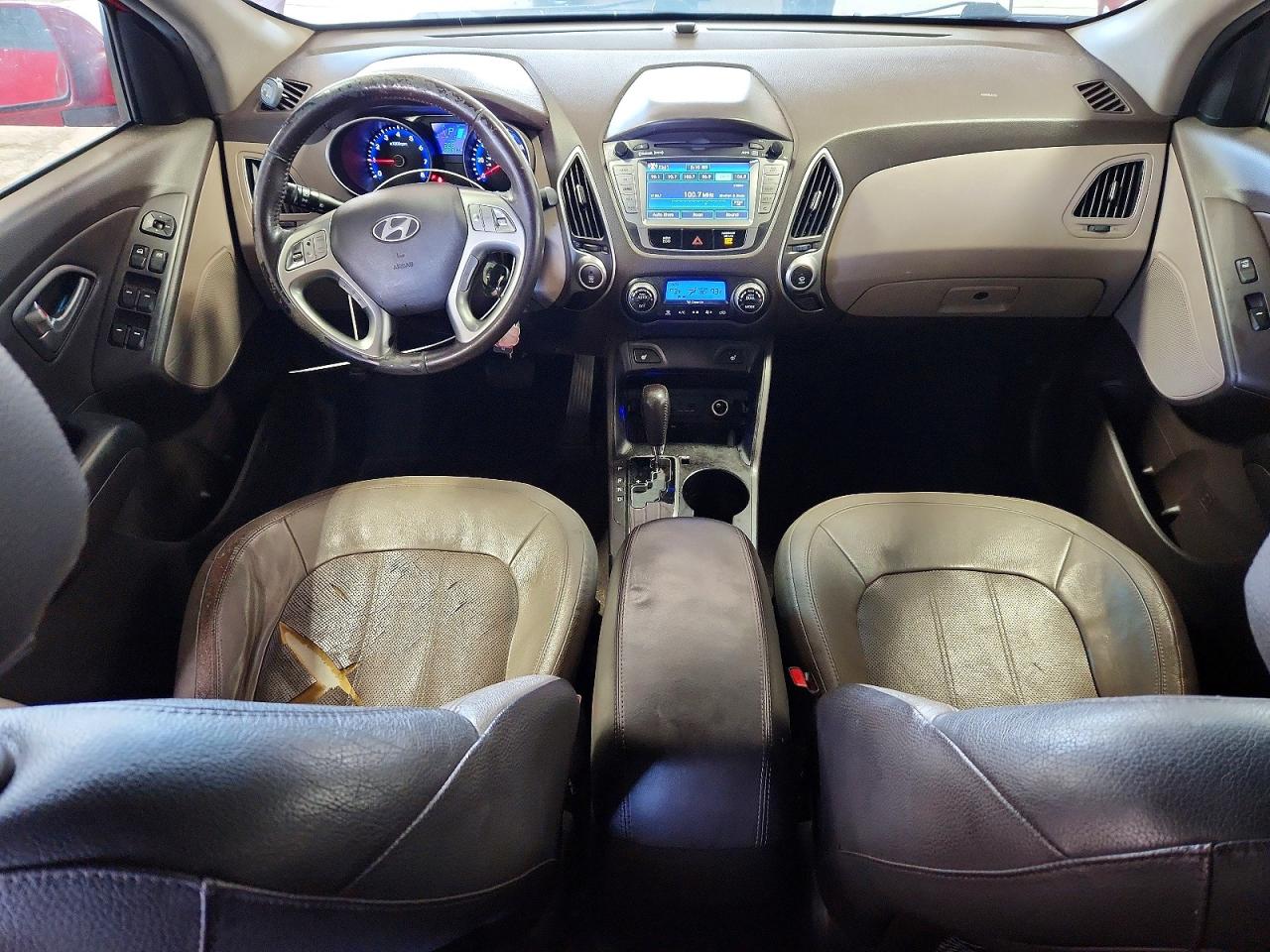 2012 Hyundai Tucson Limited Red vin: KM8JU3AC5CU343608