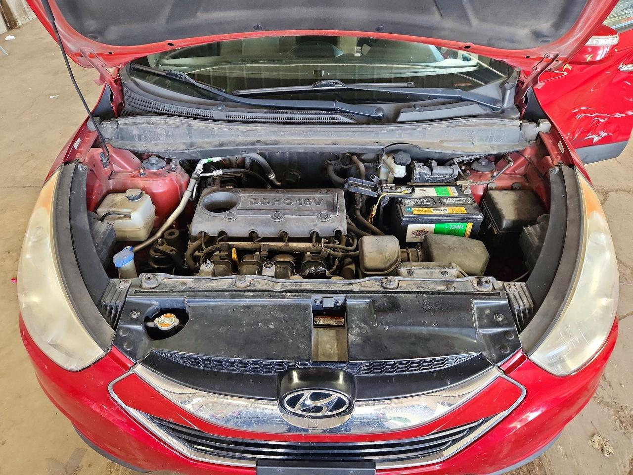 2012 Hyundai Tucson Limited Red vin: KM8JU3AC5CU343608