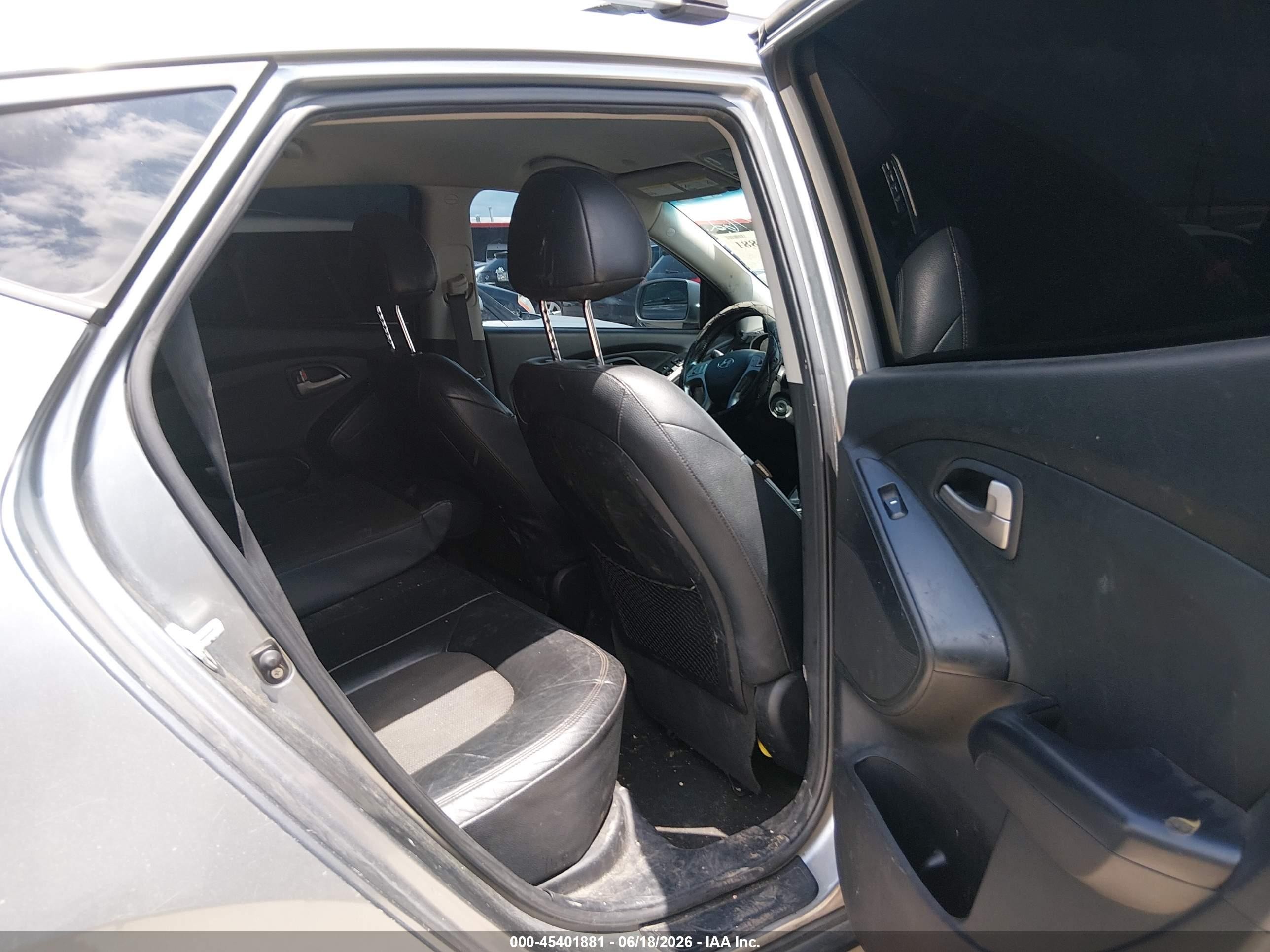2012 Hyundai Tucson Gls Silver vin: KM8JU3AC5CU374762