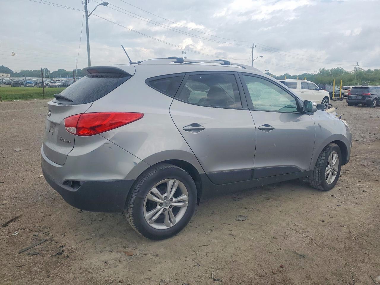 2012 Hyundai Tucson Gls Silver vin: KM8JU3AC5CU404214