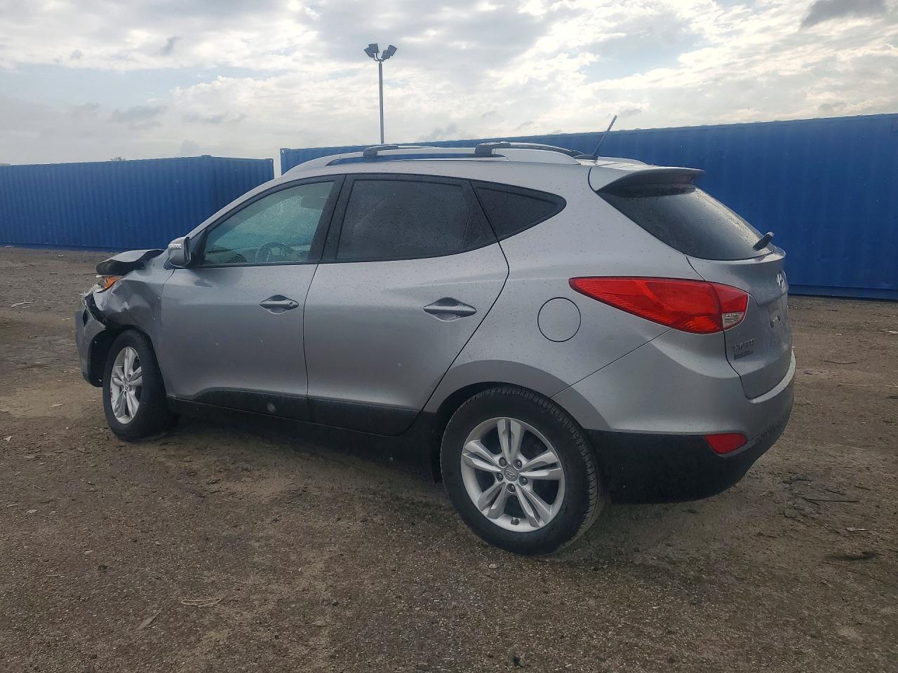 2012 Hyundai Tucson Gls Silver vin: KM8JU3AC5CU404214