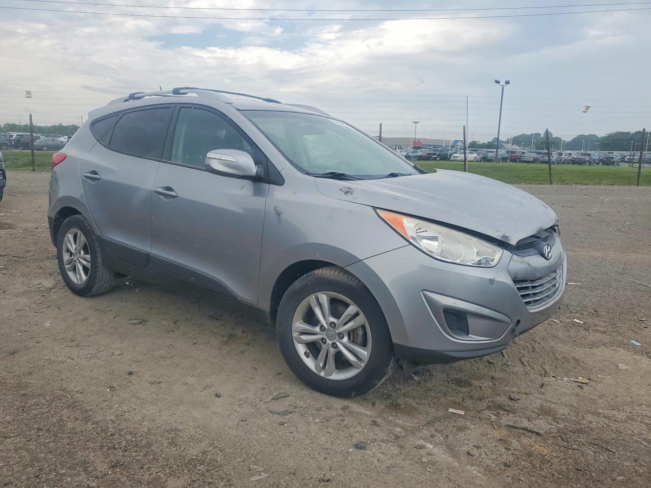 2012 Hyundai Tucson Gls Silver vin: KM8JU3AC5CU404214