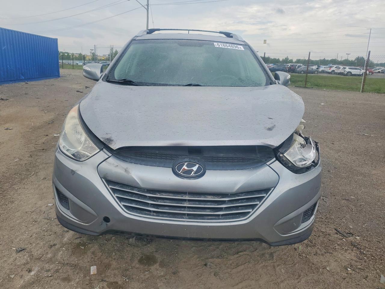 2012 Hyundai Tucson Gls Silver vin: KM8JU3AC5CU404214