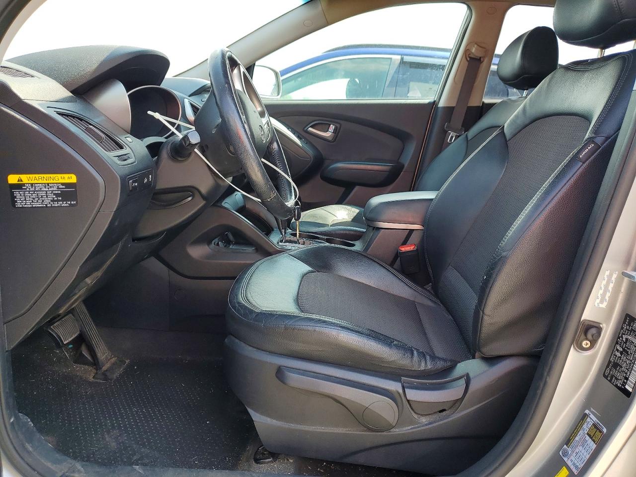 2012 Hyundai Tucson Gls Silver vin: KM8JU3AC5CU404214