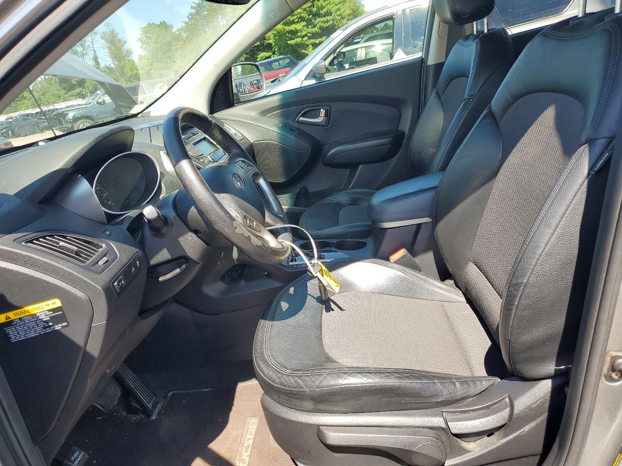2012 Hyundai Tucson Gls Silver vin: KM8JU3AC5CU408182