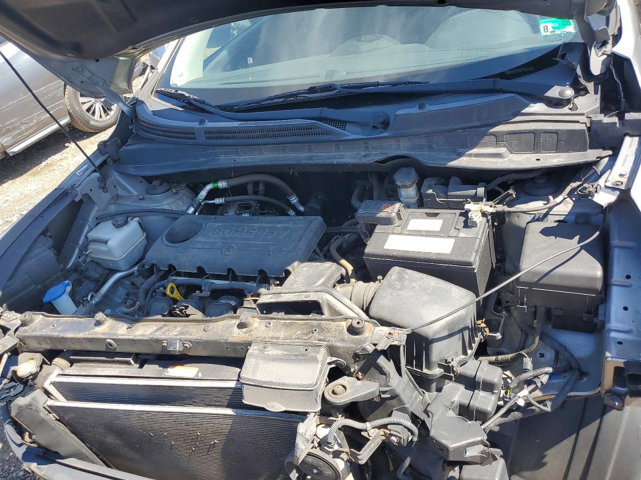 2012 Hyundai Tucson Gls Silver vin: KM8JU3AC5CU408182