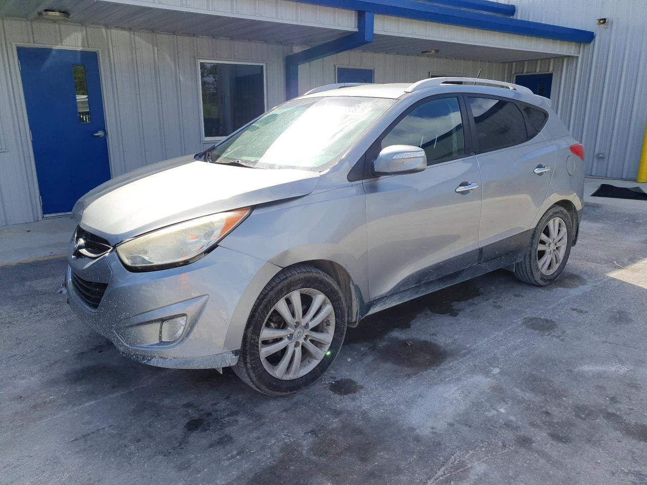 2012 Hyundai Tucson Limited Silver vin: KM8JU3AC5CU487627