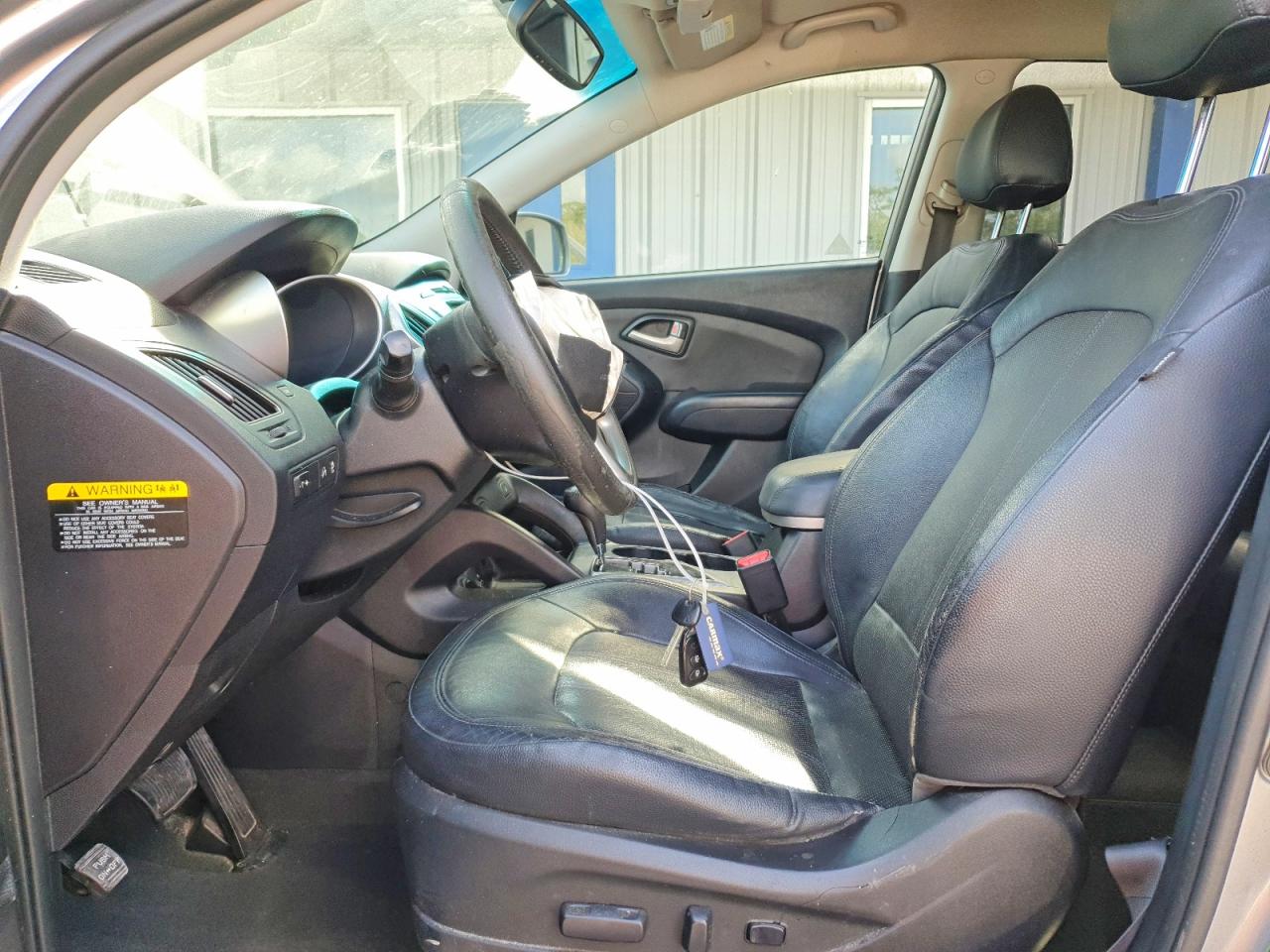 2012 Hyundai Tucson Limited Silver vin: KM8JU3AC5CU487627