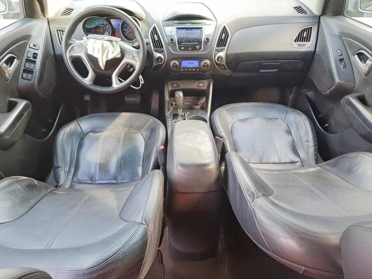 2012 Hyundai Tucson Limited Silver vin: KM8JU3AC5CU487627