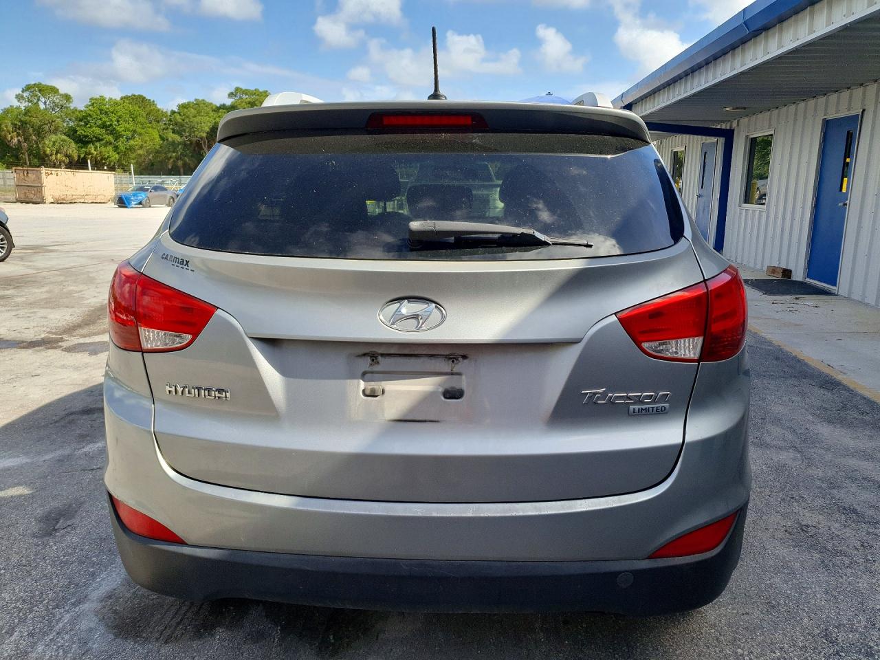 2012 Hyundai Tucson Limited Silver vin: KM8JU3AC5CU487627